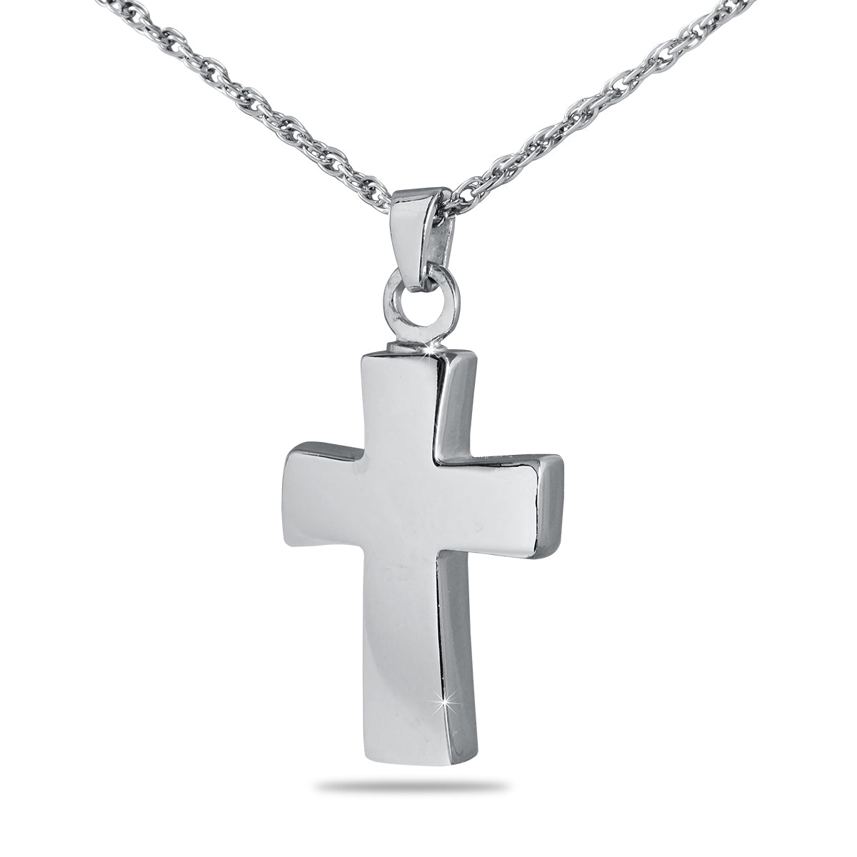 Pristine Cross Silver Keepsake