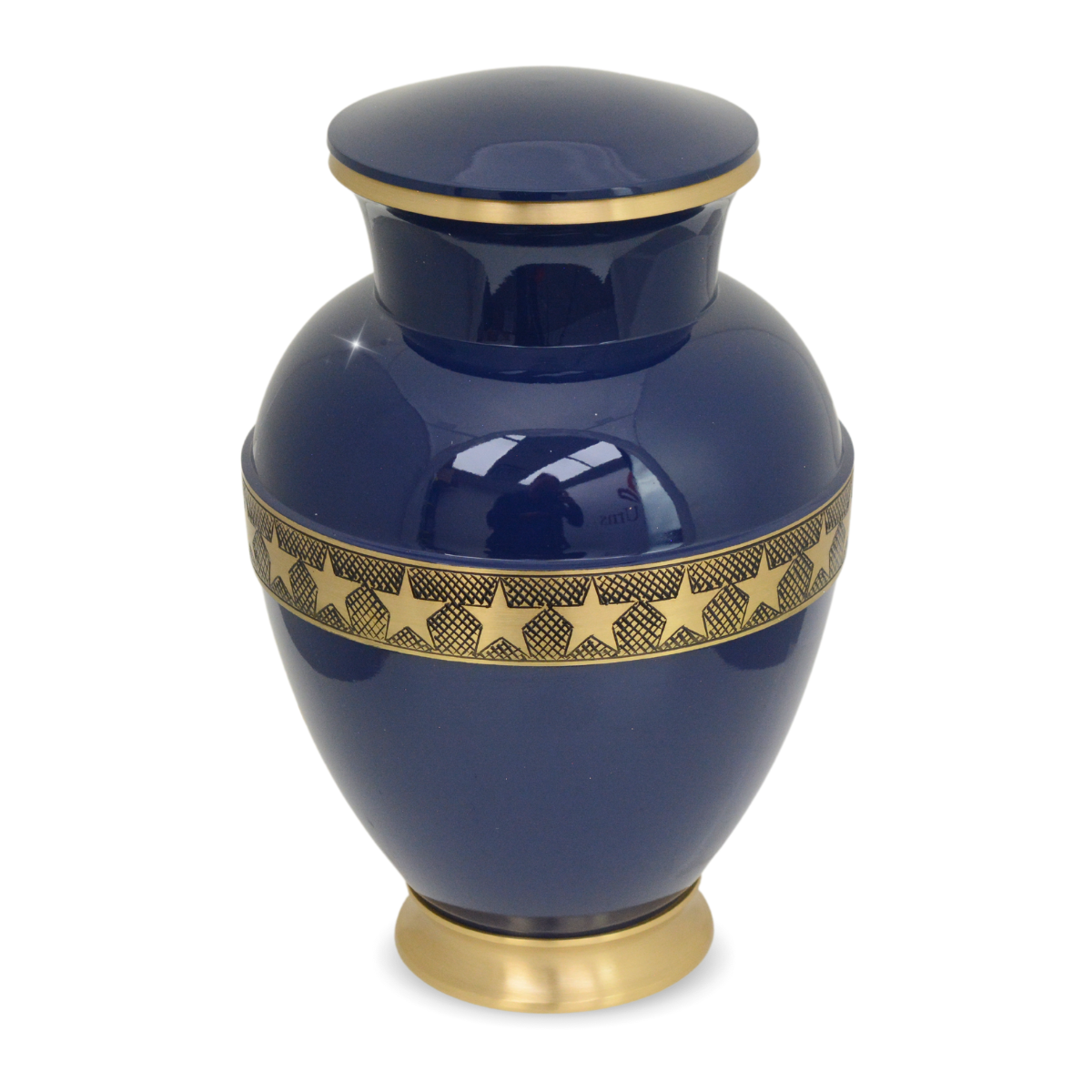 Royal Blue Stars Urn