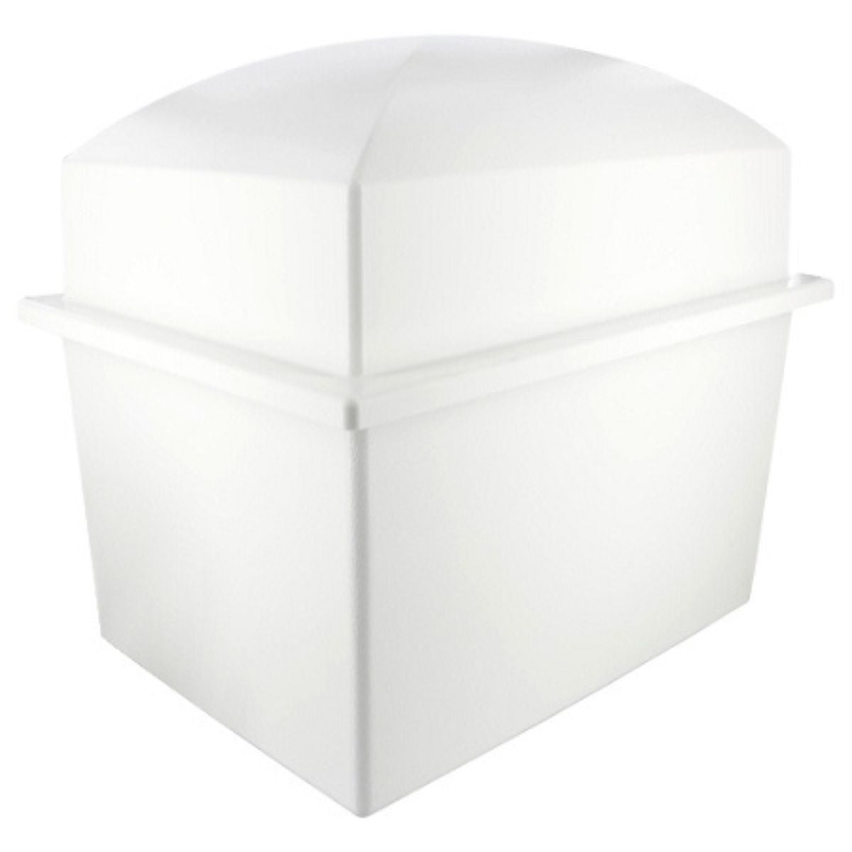 Double Burial Vault - White